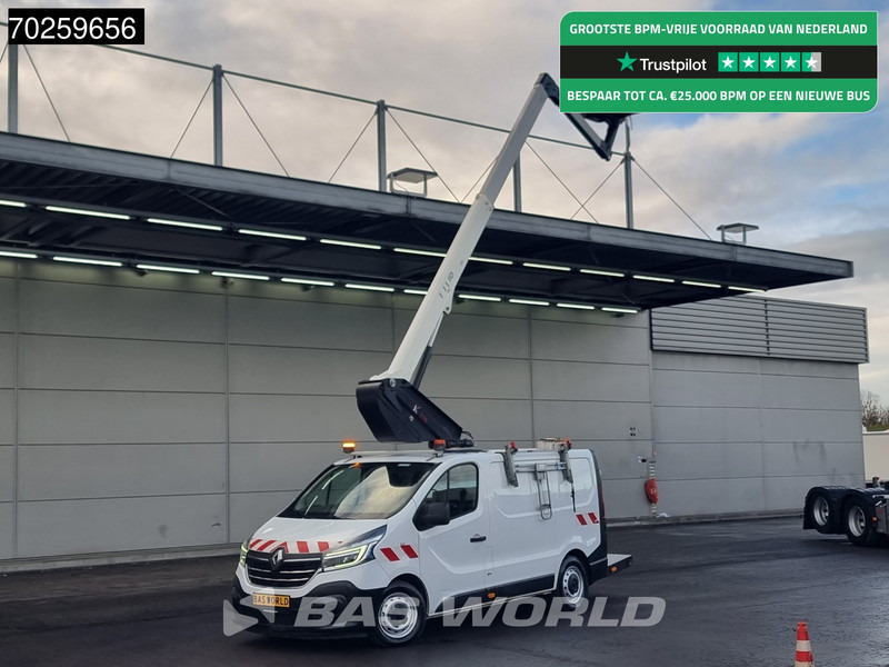 Renault Trafic 145pk Hoogwerker 11,4meter Werkhoogte LED Airco Cruise Werkplaatsinrichting Euro6 Nacelle Arbeitsbühne Klubb K21B Hubarbeitsbühn - Autoutilitară: Foto 1 Renault Trafic 145pk Hoogwerker 11,4meter Werkhoogte LED Airco Cruise Werkplaatsinrichting Euro6 Nacelle Arbeitsbühne Klubb K21B Hubarbeitsbühn - Autoutilitară: Foto 1