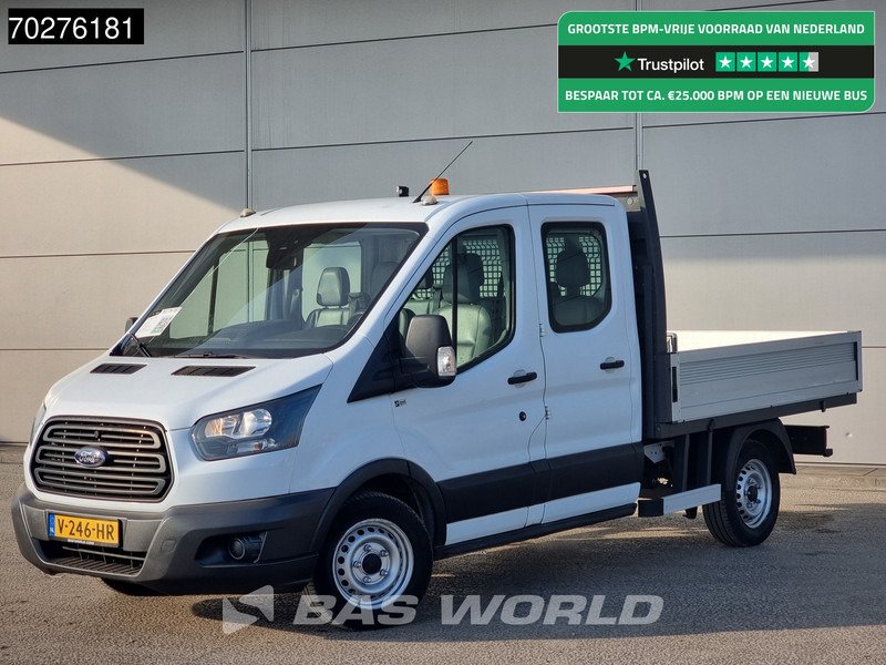 Ford Transit 105pk Open Laadbak Dubbel Cabine Euro6 Trekhaak Navi Airco Pritsche Pickup Open Box Airco Dubbel cabine Trekhaak - Autoutilitară cu platformă: Foto 1 Ford Transit 105pk Open Laadbak Dubbel Cabine Euro6 Trekhaak Navi Airco Pritsche Pickup Open Box Airco Dubbel cabine Trekhaak - Autoutilitară cu platformă: Foto 1
