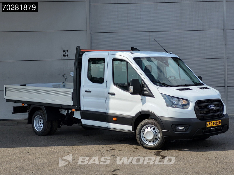 Ford Transit 170pk Automaat Dubbel Cabine 3500kg Trekhaak Open Laadbak Pritsche SYNC4 scherm CarPlay Camera Airco Trekhaak Cruise control - Autoutilitară cu platformă: Foto 3 Ford Transit 170pk Automaat Dubbel Cabine 3500kg Trekhaak Open Laadbak Pritsche SYNC4 scherm CarPlay Camera Airco Trekhaak Cruise control - Autoutilitară cu platformă: Foto 3