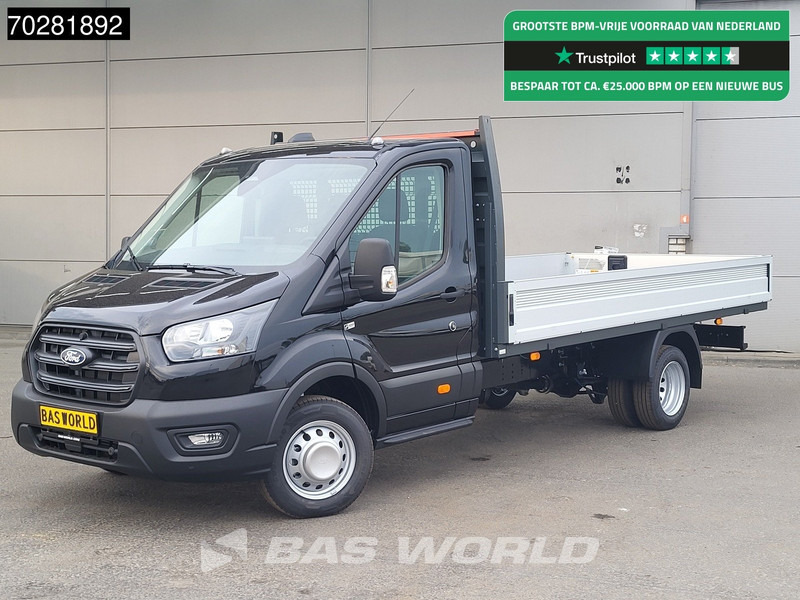 Ford Transit 170pk Open Laadbak Dubbellucht 3,5t Trekhaak Airco Cruise Camera SYNC4 scherm Euro6 Pritsche Pickup Open Box Airco Trekhaak Crui - Autoutilitară cu platformă: Foto 1 Ford Transit 170pk Open Laadbak Dubbellucht 3,5t Trekhaak Airco Cruise Camera SYNC4 scherm Euro6 Pritsche Pickup Open Box Airco Trekhaak Crui - Autoutilitară cu platformă: Foto 1