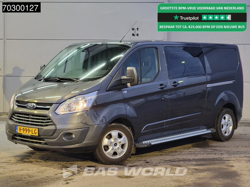 Ford Transit Custom 130PK Dubbel Cabine Automaat 2x Schuifdeur Trekhaak Airco Cruise Camera Parkeersensoren v+a APK 01-2026 Euro6 DC Doka Mixto Airc - Autoutilitară compactă: Foto 1 Ford Transit Custom 130PK Dubbel Cabine Automaat 2x Schuifdeur Trekhaak Airco Cruise Camera Parkeersensoren v+a APK 01-2026 Euro6 DC Doka Mixto Airc - Autoutilitară compactă: Foto 1