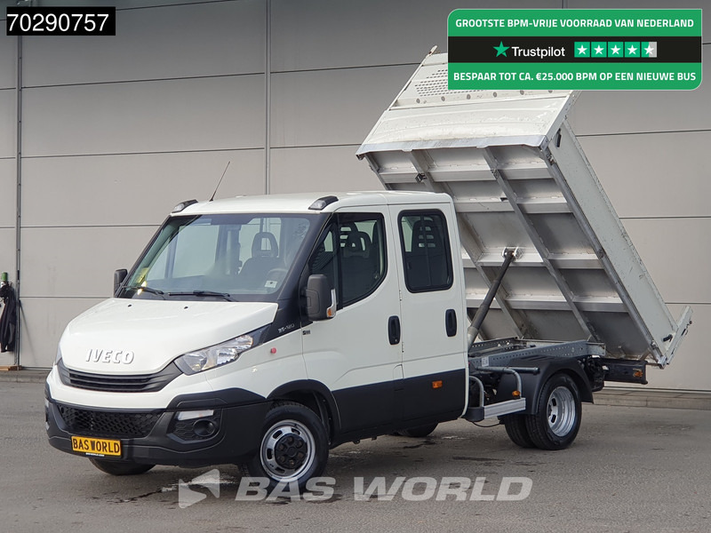 Iveco Daily 35C12 Kipper Dubbel Cabine Dubbellucht 3,5t Trekhaak Airco Cruise Camera Euro6 Tipper Benne Kieper 2m3 Airco Trekhaak Cruise con - Autoutilitară basculantă: Foto 1 Iveco Daily 35C12 Kipper Dubbel Cabine Dubbellucht 3,5t Trekhaak Airco Cruise Camera Euro6 Tipper Benne Kieper 2m3 Airco Trekhaak Cruise con - Autoutilitară basculantă: Foto 1