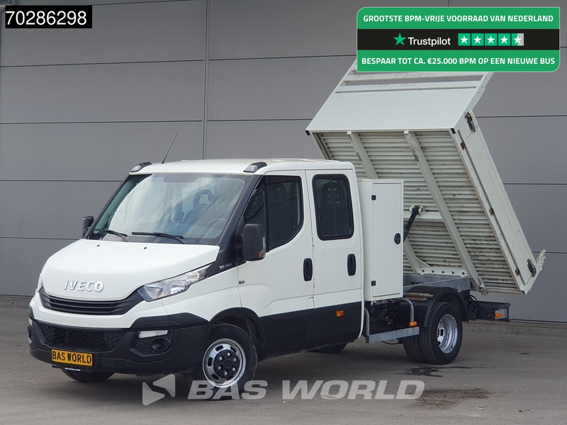 Iveco Daily 35C12 Open Laadbak met Kist Dubbel Cabine Dubbellucht 3,5t Trekhaak Airco Cruise Euro6 Pritsche Pickup Open Box 2m3 Airco Trekha - Autoutilitară cu platformă: Foto 1 Iveco Daily 35C12 Open Laadbak met Kist Dubbel Cabine Dubbellucht 3,5t Trekhaak Airco Cruise Euro6 Pritsche Pickup Open Box 2m3 Airco Trekha - Autoutilitară cu platformă: Foto 1