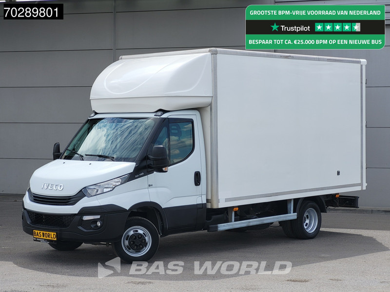 Iveco Daily 35C14 Dubbellucht Bakwagen Achterdeuren Airco Cruise Euro6 Meubelbak Koffer 20m3 Airco Cruise control - Autoutilitară box: Foto 1 Iveco Daily 35C14 Dubbellucht Bakwagen Achterdeuren Airco Cruise Euro6 Meubelbak Koffer 20m3 Airco Cruise control - Autoutilitară box: Foto 1