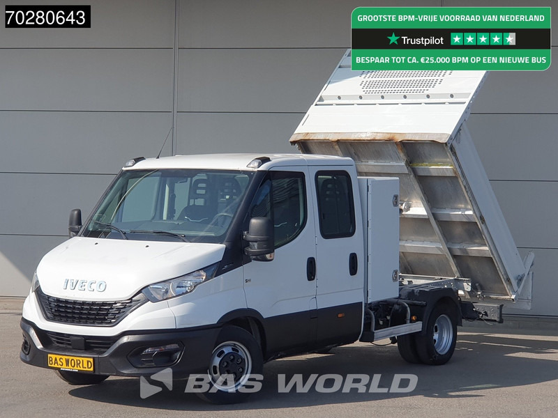 Iveco Daily 35C14 Kipper met Kist Dubbel Cabine Dubbellucht 3,5t Trekhaak Airco Cruise Euro6 Tipper Benne Kieper 2m3 Airco Trekhaak Cruise c - Autoutilitară basculantă: Foto 1 Iveco Daily 35C14 Kipper met Kist Dubbel Cabine Dubbellucht 3,5t Trekhaak Airco Cruise Euro6 Tipper Benne Kieper 2m3 Airco Trekhaak Cruise c - Autoutilitară basculantă: Foto 1