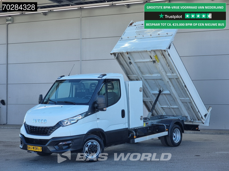 Iveco Daily 35C14 Open Laadbak met Kist Dubbellucht 3,5t Trekhaak Airco Cruise Camera Euro6 Pritsche Pickup Open Box Airco Trekhaak Cruise c - Autoutilitară cu platformă: Foto 1 Iveco Daily 35C14 Open Laadbak met Kist Dubbellucht 3,5t Trekhaak Airco Cruise Camera Euro6 Pritsche Pickup Open Box Airco Trekhaak Cruise c - Autoutilitară cu platformă: Foto 1