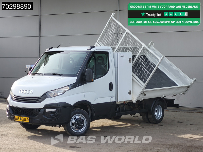 Iveco Daily 35C15 3.0L Kipper met Kist Dubbellucht 3,5t Trekhaak 150PK Airco Euro6 Tipper Benne Kieper Airco Trekhaak Cruise control - Autoutilitară basculantă: Foto 1 Iveco Daily 35C15 3.0L Kipper met Kist Dubbellucht 3,5t Trekhaak 150PK Airco Euro6 Tipper Benne Kieper Airco Trekhaak Cruise control - Autoutilitară basculantă: Foto 1