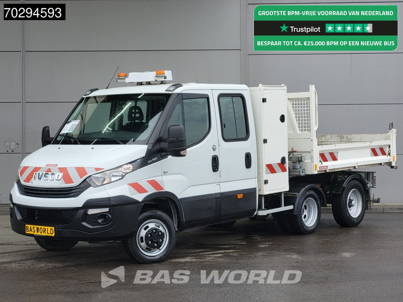 Iveco Daily 35C15 3.0L Kipper met Kist Maxicargo Airco Cruise Camera Euro6 Tipper Benne Kieper 2m3 Airco Dubbel cabine Cruise control - Autoutilitară basculantă: Foto 1 Iveco Daily 35C15 3.0L Kipper met Kist Maxicargo Airco Cruise Camera Euro6 Tipper Benne Kieper 2m3 Airco Dubbel cabine Cruise control - Autoutilitară basculantă: Foto 1