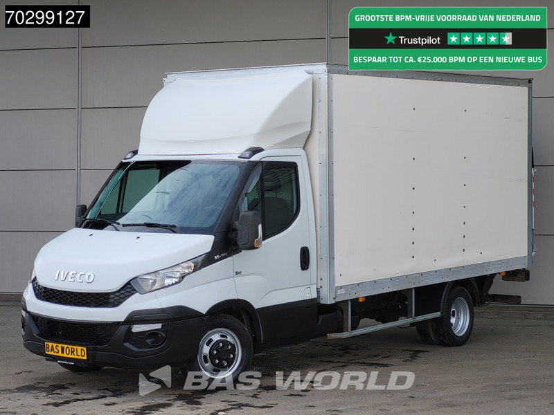 Iveco Daily 35C15 3.0L Laadklep Dubbellucht 150PK Airco Cruise Euro6 Meubelbak Koffer Airco Cruise control - Autoutilitară box: Foto 1 Iveco Daily 35C15 3.0L Laadklep Dubbellucht 150PK Airco Cruise Euro6 Meubelbak Koffer Airco Cruise control - Autoutilitară box: Foto 1