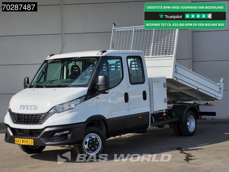Iveco Daily 35C16 3.0L Kipper met Kist Dubbel Cabine 3,5t Trekhaak Navi Airco Cruise Camera Euro6 Kieper Tipper Benne 2m3 Airco Cruise contr - Autoutilitară basculantă: Foto 1 Iveco Daily 35C16 3.0L Kipper met Kist Dubbel Cabine 3,5t Trekhaak Navi Airco Cruise Camera Euro6 Kieper Tipper Benne 2m3 Airco Cruise contr - Autoutilitară basculantă: Foto 1