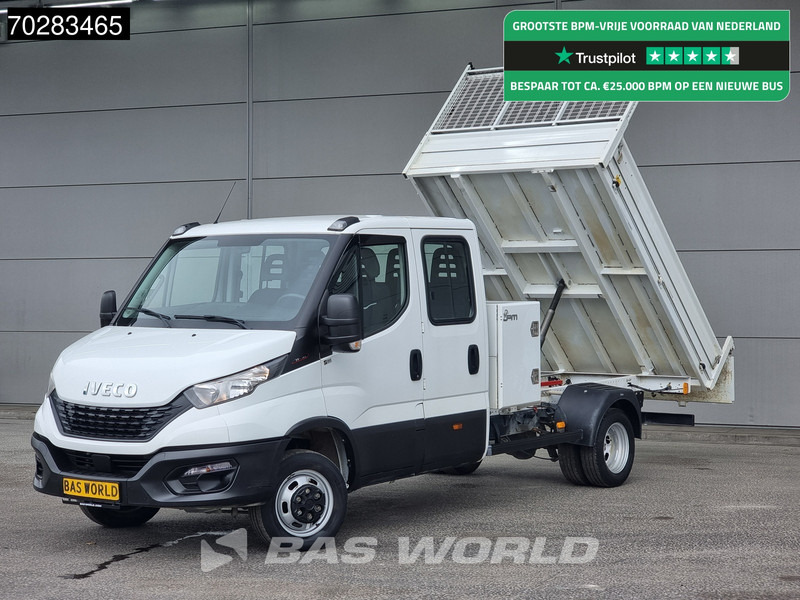 Iveco Daily 35C16 3.0L Kipper met Kist Dubbel Cabine Dubbellucht 3,5t Trekhaak Navi Airco Cruise Camera Euro6 Kieper Tipper Benne 2m3 Airco - Autoutilitară basculantă: Foto 1 Iveco Daily 35C16 3.0L Kipper met Kist Dubbel Cabine Dubbellucht 3,5t Trekhaak Navi Airco Cruise Camera Euro6 Kieper Tipper Benne 2m3 Airco - Autoutilitară basculantă: Foto 1