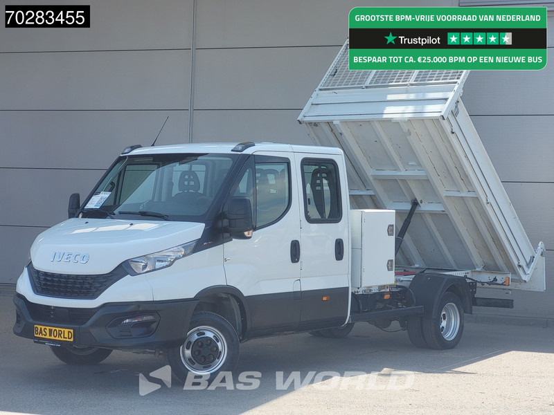 Iveco Daily 35C16 3.0L Kipper met Kist Dubbel Cabine Dubbellucht 3,5t Trekhaak Navi Airco Cruise Camera Euro6 Tipper Benne Kieper 2m3 Airco - Autoutilitară basculantă: Foto 1 Iveco Daily 35C16 3.0L Kipper met Kist Dubbel Cabine Dubbellucht 3,5t Trekhaak Navi Airco Cruise Camera Euro6 Tipper Benne Kieper 2m3 Airco - Autoutilitară basculantă: Foto 1