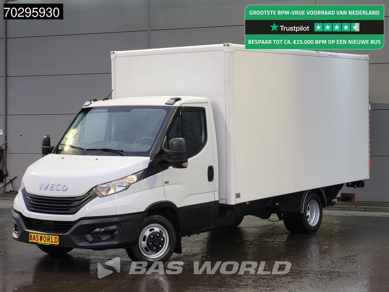 Iveco Daily 35C16 Laadklep Dubbellucht Bakwagen 160PK Airco Euro6 Meubelbak Koffer Airco - Autoutilitară box: Foto 1 Iveco Daily 35C16 Laadklep Dubbellucht Bakwagen 160PK Airco Euro6 Meubelbak Koffer Airco - Autoutilitară box: Foto 1