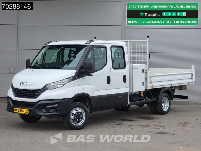 Iveco Daily 35C16 Open Laadbak met Kist Dubbel Cabine Dubbellucht 3,5t Trekhaak Navi Airco Cruise Camera Euro6 Pritsche Pickup Open Box 2m3 - Autoutilitară cu platformă: Foto 1 Iveco Daily 35C16 Open Laadbak met Kist Dubbel Cabine Dubbellucht 3,5t Trekhaak Navi Airco Cruise Camera Euro6 Pritsche Pickup Open Box 2m3 - Autoutilitară cu platformă: Foto 1