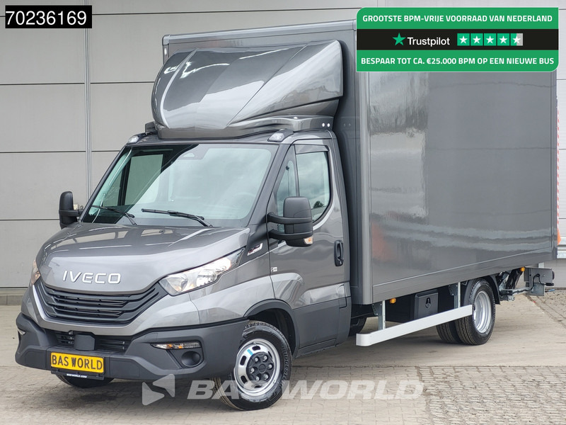 Iveco Daily 35C18 2025 MODEL Automaat 1000kg Laadklep ACC Navi Airco Zijdeur Bakwagen Meubelbak Koffer 21m3 Airco - Autoutilitară box: Foto 1 Iveco Daily 35C18 2025 MODEL Automaat 1000kg Laadklep ACC Navi Airco Zijdeur Bakwagen Meubelbak Koffer 21m3 Airco - Autoutilitară box: Foto 1