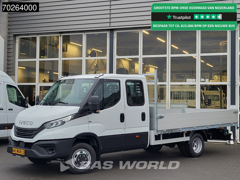 Iveco Daily 35C18 3.0 180PK Nwe model 2025 NL Open laadbak Dubbel Cabine Navi Camera Cruise LED 3,5T Trekvermogen Pritsche Pickup 3m3 Airco - Autoutilitară cu platformă: Foto 1 Iveco Daily 35C18 3.0 180PK Nwe model 2025 NL Open laadbak Dubbel Cabine Navi Camera Cruise LED 3,5T Trekvermogen Pritsche Pickup 3m3 Airco - Autoutilitară cu platformă: Foto 1