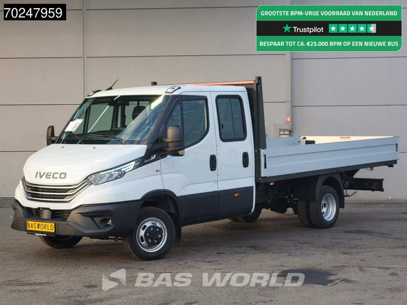 Iveco Daily 35C18 3.0L Automaat 180PK Dubbel Cabine Open Laadbak 2025-Model Dubbellucht 3,5t Trekvermogen ACC LED Navi Euro6 Pritsche Pickup - Autoutilitară cu platformă: Foto 1 Iveco Daily 35C18 3.0L Automaat 180PK Dubbel Cabine Open Laadbak 2025-Model Dubbellucht 3,5t Trekvermogen ACC LED Navi Euro6 Pritsche Pickup - Autoutilitară cu platformă: Foto 1