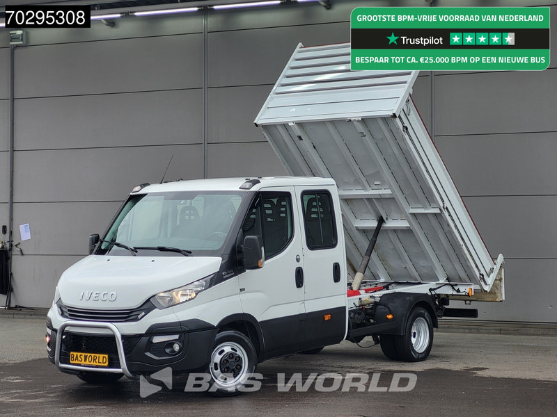 Iveco Daily 35C18 3.0L Automaat Kipper Dubbellucht 3,5t Trekhaak 180PK Airco Cruise Euro6 Kieper Tipper Benne 2m3 Airco Trekhaak Cruise cont - Autoutilitară basculantă: Foto 1 Iveco Daily 35C18 3.0L Automaat Kipper Dubbellucht 3,5t Trekhaak 180PK Airco Cruise Euro6 Kieper Tipper Benne 2m3 Airco Trekhaak Cruise cont - Autoutilitară basculantă: Foto 1