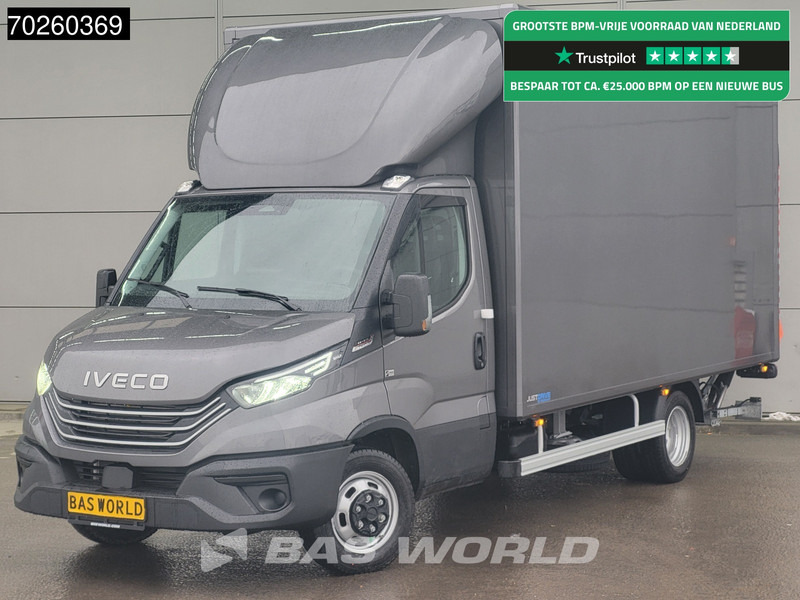 Iveco Daily 35C21 3.0L 210PK 2025MODEL Laadklep ACC CarPlay Airco Zijdeur Euro6 Bakwagen Meubelbak Koffer Airco - Autoutilitară box: Foto 1 Iveco Daily 35C21 3.0L 210PK 2025MODEL Laadklep ACC CarPlay Airco Zijdeur Euro6 Bakwagen Meubelbak Koffer Airco - Autoutilitară box: Foto 1