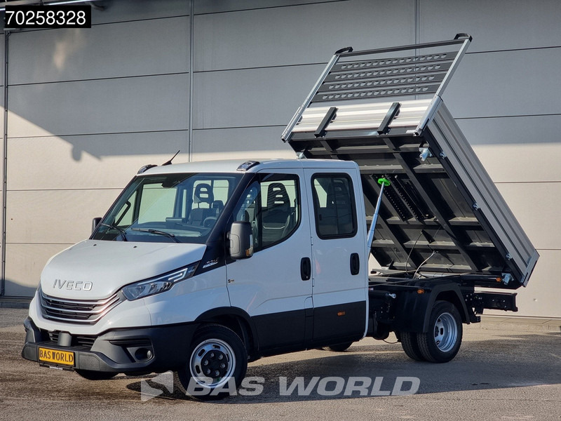 Iveco Daily 35C21 3-Zijdige Kipper Dubbel Cabine 210PK 3.0L Dubbellucht 3,5t Trekhaak ACC Airco LED Camera CarPlay Euro6 Tipper Benne Kieper - Autoutilitară basculantă: Foto 5 Iveco Daily 35C21 3-Zijdige Kipper Dubbel Cabine 210PK 3.0L Dubbellucht 3,5t Trekhaak ACC Airco LED Camera CarPlay Euro6 Tipper Benne Kieper - Autoutilitară basculantă: Foto 5
