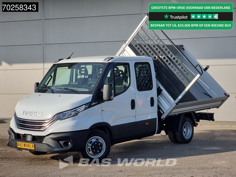 Iveco Daily 35C21 3 zijdige Kipper Dubbel Cabine 210PK 3.0L Dubbellucht Airco Cruise LED Camera Tipper Benne Kieper 2m3 Airco - Autoutilitară basculantă: Foto 1 Iveco Daily 35C21 3 zijdige Kipper Dubbel Cabine 210PK 3.0L Dubbellucht Airco Cruise LED Camera Tipper Benne Kieper 2m3 Airco - Autoutilitară basculantă: Foto 1