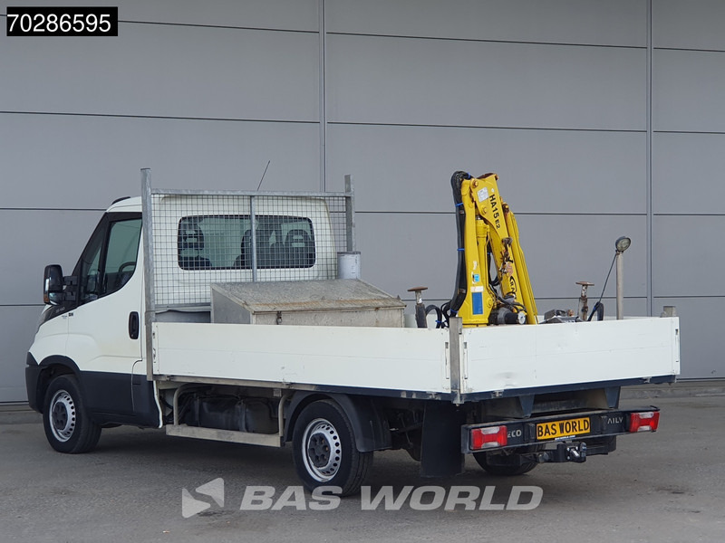 Autoutilitară cu platformă Iveco Daily 35S14 Open Laadbak Kraanwagen Hyva HA15 Euro6 3,5t Trekhaak Crane Kranwagen Pritsche Pickup Open Box Trekhaak: Foto 8