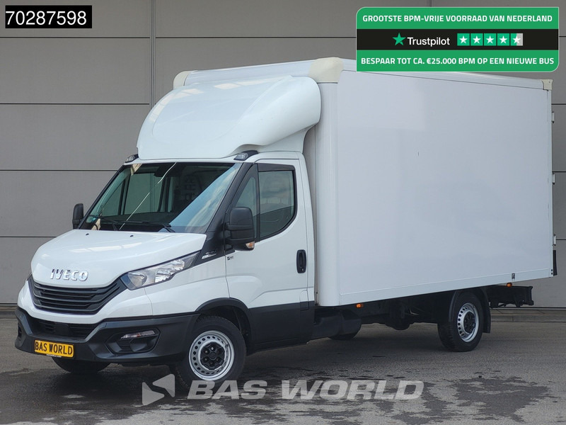 Iveco Daily 35S16 Automaat Bakwagen Achterdeuren 160PK Airco Camera Euro6 Meubelbak Koffer 21m3 Airco - Autoutilitară box: Foto 1 Iveco Daily 35S16 Automaat Bakwagen Achterdeuren 160PK Airco Camera Euro6 Meubelbak Koffer 21m3 Airco - Autoutilitară box: Foto 1