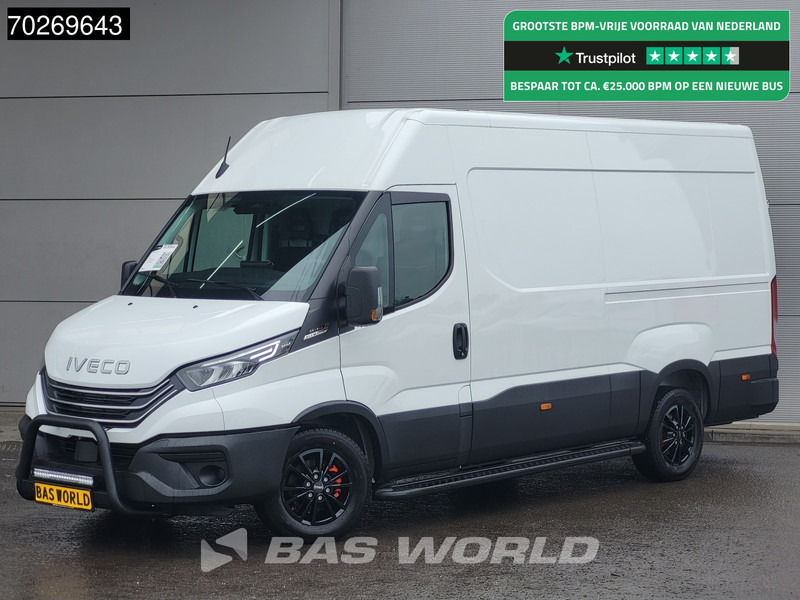 Iveco Daily 35S21 3.0L Automaat Black Edition 2025 model L2H2 Trekhaak Tacho ACC LED CarPlay Velgen Camera 12m3 Airco Trekhaak - Dubă: Foto 1 Iveco Daily 35S21 3.0L Automaat Black Edition 2025 model L2H2 Trekhaak Tacho ACC LED CarPlay Velgen Camera 12m3 Airco Trekhaak - Dubă: Foto 1