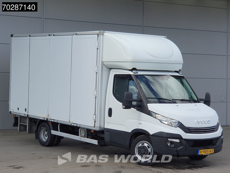 Iveco Daily 40C18 3.0L Automaat Bakwagen Navi Airco Cruise Euro6 Schuifzeilen Plane Meubelbak Koffer 21m3 Airco Trekhaak Cruise control - Autoutilitară box: Foto 5 Iveco Daily 40C18 3.0L Automaat Bakwagen Navi Airco Cruise Euro6 Schuifzeilen Plane Meubelbak Koffer 21m3 Airco Trekhaak Cruise control - Autoutilitară box: Foto 5