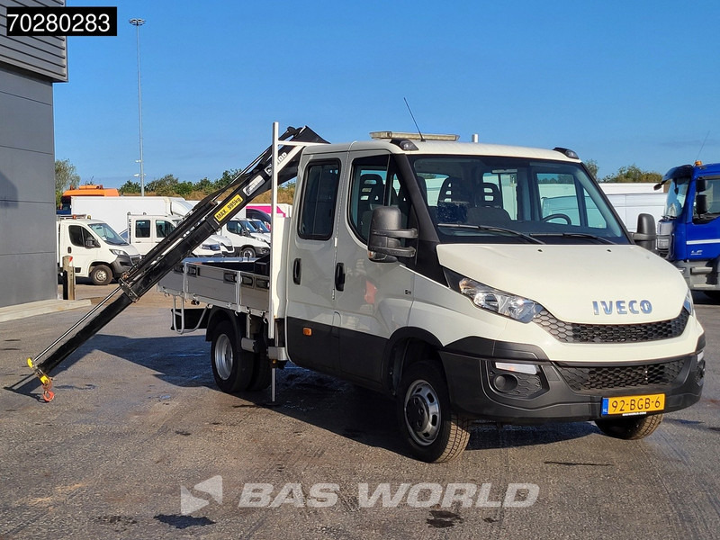 Iveco Daily 50C17 3,0L Automaat 170PK HIAB 017T-2 DC Open laadbak Dubbellucht Airco Euro6 Pickup Crane Kraanwagen Kranwagen Pritsche Airco D - Autoutilitară cu platformă: Foto 3 Iveco Daily 50C17 3,0L Automaat 170PK HIAB 017T-2 DC Open laadbak Dubbellucht Airco Euro6 Pickup Crane Kraanwagen Kranwagen Pritsche Airco D - Autoutilitară cu platformă: Foto 3