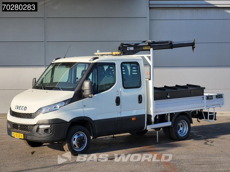 Iveco Daily 50C17 3,0L Automaat 170PK HIAB 017T-2 DC Open laadbak Dubbellucht Airco Euro6 Pickup Crane Kraanwagen Kranwagen Pritsche Airco D - Autoutilitară cu platformă: Foto 2 Iveco Daily 50C17 3,0L Automaat 170PK HIAB 017T-2 DC Open laadbak Dubbellucht Airco Euro6 Pickup Crane Kraanwagen Kranwagen Pritsche Airco D - Autoutilitară cu platformă: Foto 2