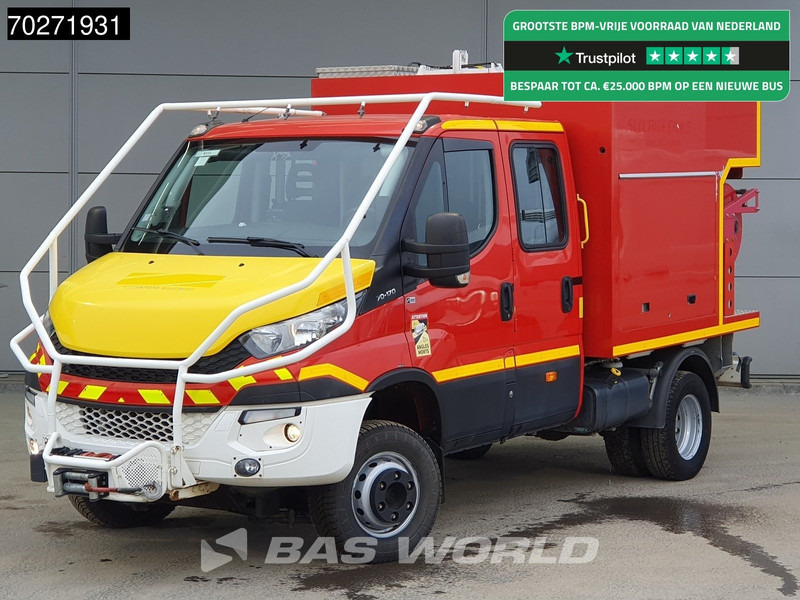 Iveco Daily 70C17 4x4 Achleitner Firetruck Brandweerwagen AWD Allrad Camper 1200liter Airco Dubbel cabine Trekhaak Cruise control - Ambulanță: Foto 1 Iveco Daily 70C17 4x4 Achleitner Firetruck Brandweerwagen AWD Allrad Camper 1200liter Airco Dubbel cabine Trekhaak Cruise control - Ambulanță: Foto 1