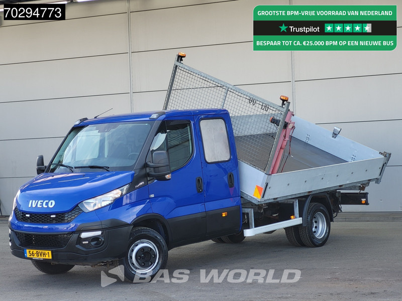 Iveco Daily 70C17 Drie-Zijdige 3.0L Kipper 7-tons Kraan Dubbellucht 170PK 3,5t Trekhaak Airco Tipper Benne Kieper Kraanwagen Crane Kranwagen - Autoutilitară basculantă: Foto 1 Iveco Daily 70C17 Drie-Zijdige 3.0L Kipper 7-tons Kraan Dubbellucht 170PK 3,5t Trekhaak Airco Tipper Benne Kieper Kraanwagen Crane Kranwagen - Autoutilitară basculantă: Foto 1