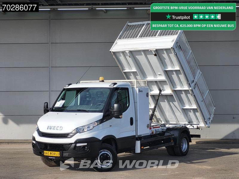 Iveco Daily 72C18 3.0L Kipper met Kist Dubbellucht 3,5t Trekhaak Airco Cruise Euro6 Tipper Benne Kieper Airco Trekhaak Cruise control - Autoutilitară basculantă: Foto 1 Iveco Daily 72C18 3.0L Kipper met Kist Dubbellucht 3,5t Trekhaak Airco Cruise Euro6 Tipper Benne Kieper Airco Trekhaak Cruise control - Autoutilitară basculantă: Foto 1