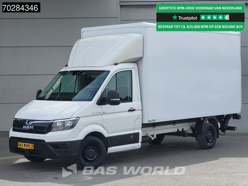 MAN TGE 3.140 Laadklep Bakwagen Airco Cruise Camera Euro6 Meubelbak Koffer 20m3 Airco Cruise control - Autoutilitară box: Foto 1 MAN TGE 3.140 Laadklep Bakwagen Airco Cruise Camera Euro6 Meubelbak Koffer 20m3 Airco Cruise control - Autoutilitară box: Foto 1