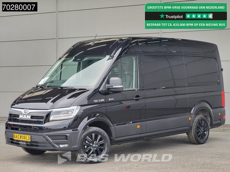 MAN TGE 3.180 4x4 Automaat 2025 Facelift L3H3 LED ACC Navi Airco Cruise Camera Parkeersensoren L2H2 Allrad 4WD 12m3 Airco - Dubă: Foto 1 MAN TGE 3.180 4x4 Automaat 2025 Facelift L3H3 LED ACC Navi Airco Cruise Camera Parkeersensoren L2H2 Allrad 4WD 12m3 Airco - Dubă: Foto 1