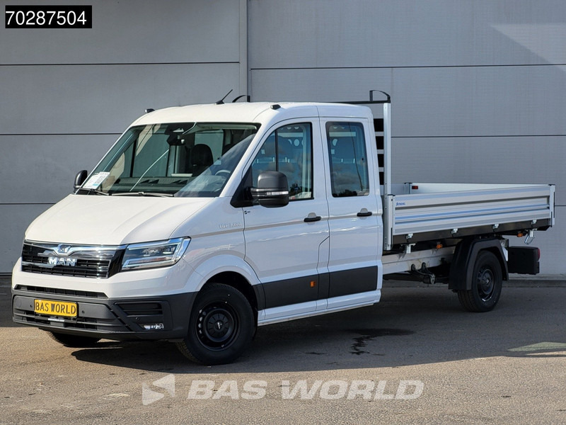 MAN TGE 3.180 Drie-Zijdige Automaat Kipper 2025-Facelift 180PK Trekhaak LED Airco Cruise Navi Euro6 Kipper Tipper Benne Kieper 3m3 Airco Trekh - Autoutilitară basculantă: Foto 2 MAN TGE 3.180 Drie-Zijdige Automaat Kipper 2025-Facelift 180PK Trekhaak LED Airco Cruise Navi Euro6 Kipper Tipper Benne Kieper 3m3 Airco Trekh - Autoutilitară basculantă: Foto 2