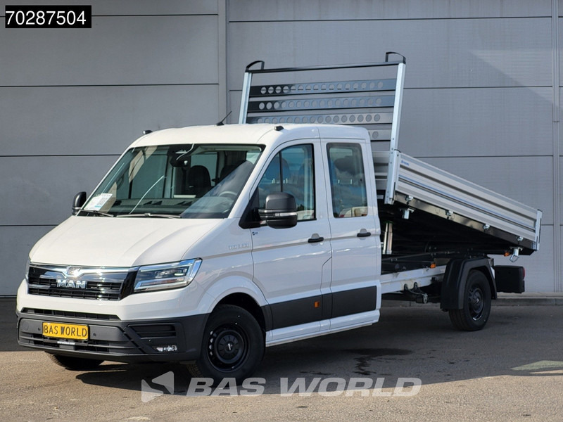 MAN TGE 3.180 Drie-Zijdige Automaat Kipper 2025-Facelift 180PK Trekhaak LED Airco Cruise Navi Euro6 Kipper Tipper Benne Kieper 3m3 Airco Trekh - Autoutilitară basculantă: Foto 3 MAN TGE 3.180 Drie-Zijdige Automaat Kipper 2025-Facelift 180PK Trekhaak LED Airco Cruise Navi Euro6 Kipper Tipper Benne Kieper 3m3 Airco Trekh - Autoutilitară basculantă: Foto 3
