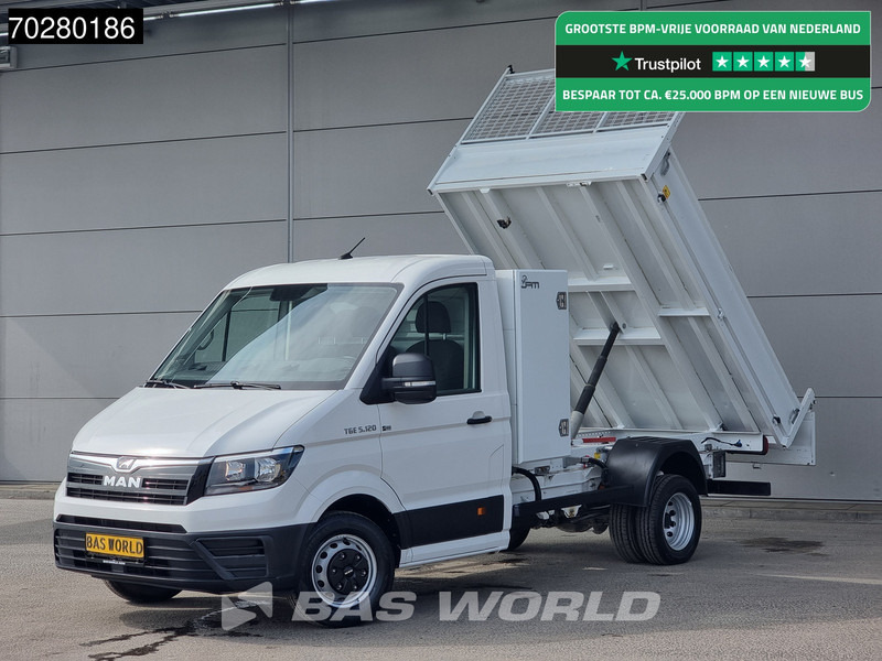 MAN TGE 5.120 Kipper Dubbellucht 3500kg trekhaak Navi Airco Cruise Tipper Benne Kieper Airco Cruise control - Autoutilitară basculantă: Foto 1 MAN TGE 5.120 Kipper Dubbellucht 3500kg trekhaak Navi Airco Cruise Tipper Benne Kieper Airco Cruise control - Autoutilitară basculantă: Foto 1