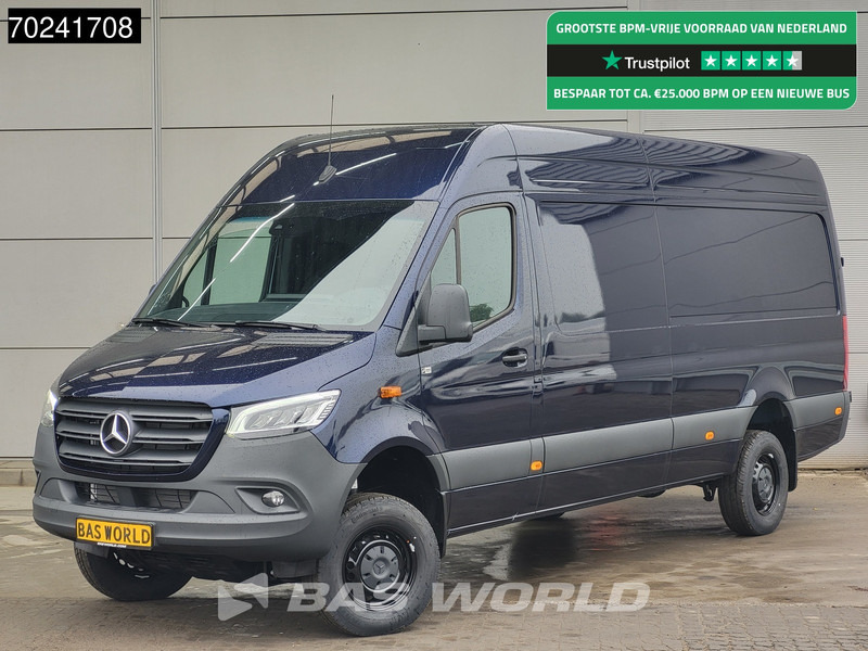 Mercedes-Benz Sprinter 319 CDI Automaat 4x4 L3H2 Blauw Metallic LED Navi Camera 4WD Allrad Airco Cruise L3 Maxi 14m3 Airco Cruise control - Dubă: Foto 1 Mercedes-Benz Sprinter 319 CDI Automaat 4x4 L3H2 Blauw Metallic LED Navi Camera 4WD Allrad Airco Cruise L3 Maxi 14m3 Airco Cruise control - Dubă: Foto 1
