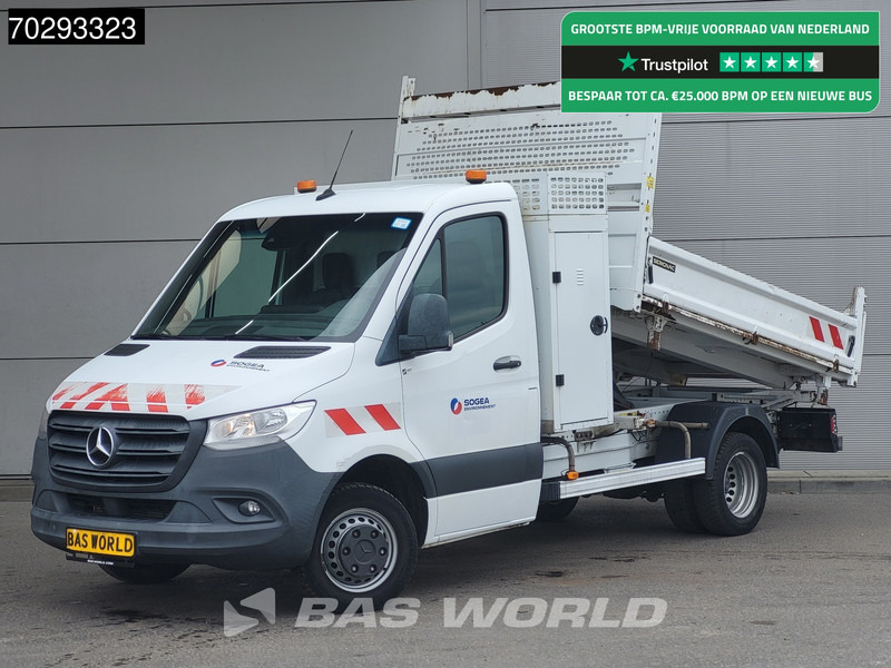 Mercedes-Benz Sprinter 514 CDI 3 zijdige Kipper 3.5t trekhaak MBUX Navi Camera Tipper Benne Open laadbak Kieper 2m3 Airco Trekhaak Cruise control - Autoutilitară basculantă: Foto 1 Mercedes-Benz Sprinter 514 CDI 3 zijdige Kipper 3.5t trekhaak MBUX Navi Camera Tipper Benne Open laadbak Kieper 2m3 Airco Trekhaak Cruise control - Autoutilitară basculantă: Foto 1
