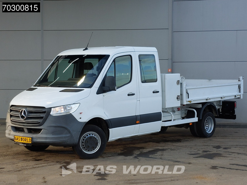 Mercedes-Benz Sprinter 514 CDI Kipper met Kist Dubbel Cabine Dubbellucht 3,5t Trekhaak Airco Cruise Euro6 Tipper Benne Kieper Airco Trekhaak Cruise con - Autoutilitară basculantă: Foto 3 Mercedes-Benz Sprinter 514 CDI Kipper met Kist Dubbel Cabine Dubbellucht 3,5t Trekhaak Airco Cruise Euro6 Tipper Benne Kieper Airco Trekhaak Cruise con - Autoutilitară basculantă: Foto 3