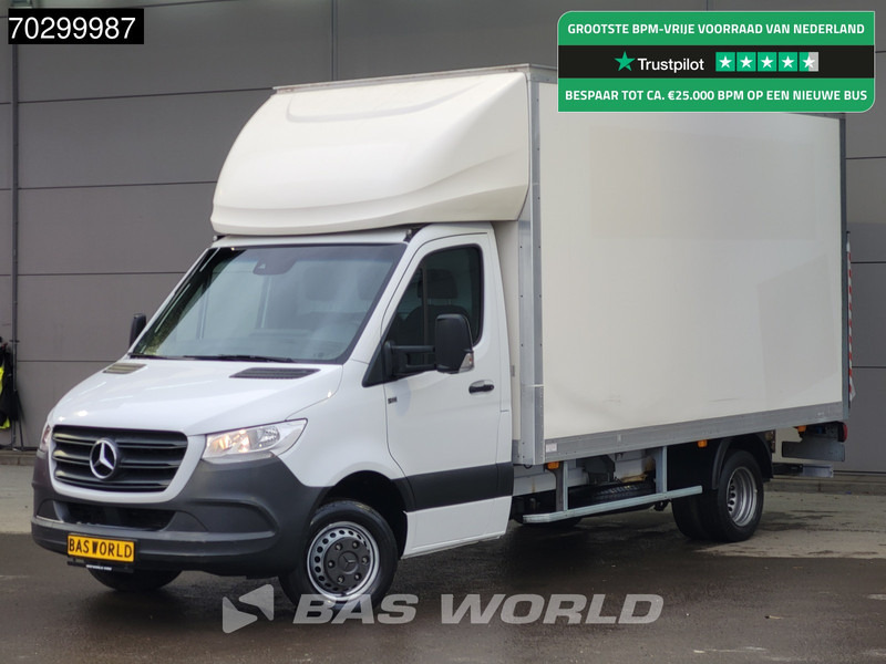 Mercedes-Benz Sprinter 514 CDI Laadklep Zijdeur Dubbellucht Bakwagen Airco Cruise MBUX CarPlay D'Hollandia Euro6 Meubelbak Koffer Airco Cruise control - Autoutilitară box: Foto 1 Mercedes-Benz Sprinter 514 CDI Laadklep Zijdeur Dubbellucht Bakwagen Airco Cruise MBUX CarPlay D'Hollandia Euro6 Meubelbak Koffer Airco Cruise control - Autoutilitară box: Foto 1