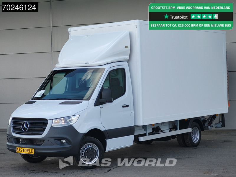Mercedes-Benz Sprinter 515 CDI Automaat 1000kg Laadklep Zijdeur Dubbellucht Bakwagen MBUX Airco Cruise CarPlay D'Hollandia Euro6 Koffer Meubelbak 21m3 - Autoutilitară box: Foto 1 Mercedes-Benz Sprinter 515 CDI Automaat 1000kg Laadklep Zijdeur Dubbellucht Bakwagen MBUX Airco Cruise CarPlay D'Hollandia Euro6 Koffer Meubelbak 21m3 - Autoutilitară box: Foto 1