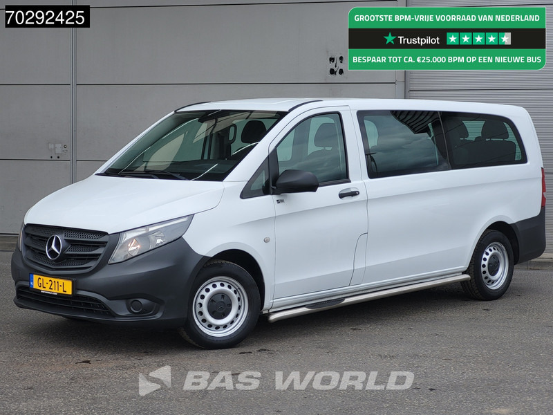 Mercedes-Benz Vito 109 Personenvervoer 8-Persoons L3H1 Airco APK 01-2026 Euro6 TV Taxi Kombi Passenger Transport Tourer L3 Long Airco - Microbuz, Transport persoane: Foto 1 Mercedes-Benz Vito 109 Personenvervoer 8-Persoons L3H1 Airco APK 01-2026 Euro6 TV Taxi Kombi Passenger Transport Tourer L3 Long Airco - Microbuz, Transport persoane: Foto 1