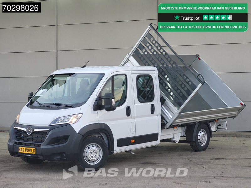 Opel Movano 140PK Driezijdige Kipper Dubbel Cabine Airco Cruise Euro6 Tipper Benne Kieper Dreiseitenkipper Airco Cruise control - Autoutilitară basculantă: Foto 1 Opel Movano 140PK Driezijdige Kipper Dubbel Cabine Airco Cruise Euro6 Tipper Benne Kieper Dreiseitenkipper Airco Cruise control - Autoutilitară basculantă: Foto 1