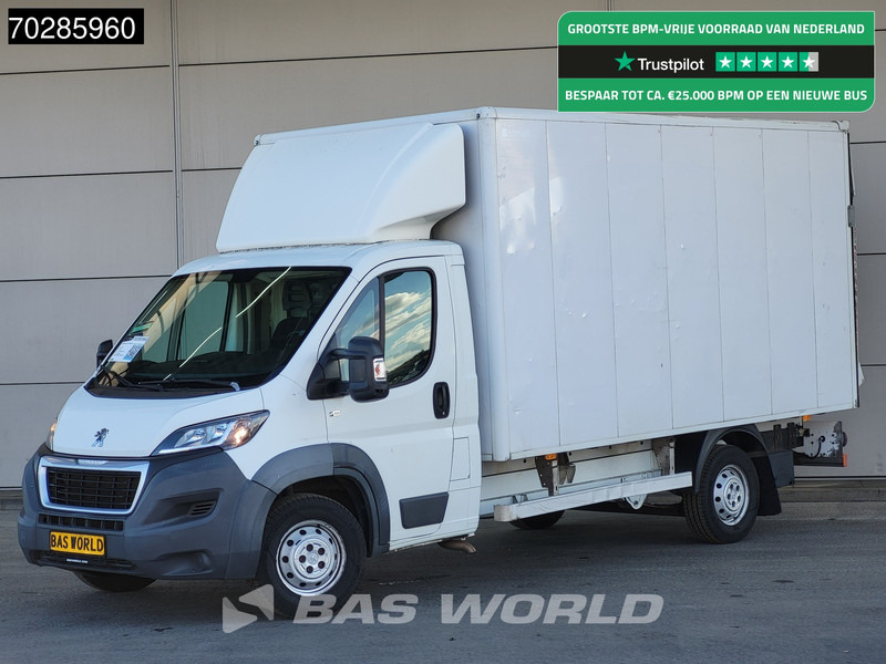 Peugeot Boxer 150PK Trekhaak D'Hollandia Laadklep Zijdeur Bakwagen Navi Airco Cruise Lat om Lat Euro5 Meubelbak Koffer 18m3 Airco Trekhaak Cruise co - Autoutilitară box: Foto 1 Peugeot Boxer 150PK Trekhaak D'Hollandia Laadklep Zijdeur Bakwagen Navi Airco Cruise Lat om Lat Euro5 Meubelbak Koffer 18m3 Airco Trekhaak Cruise co - Autoutilitară box: Foto 1
