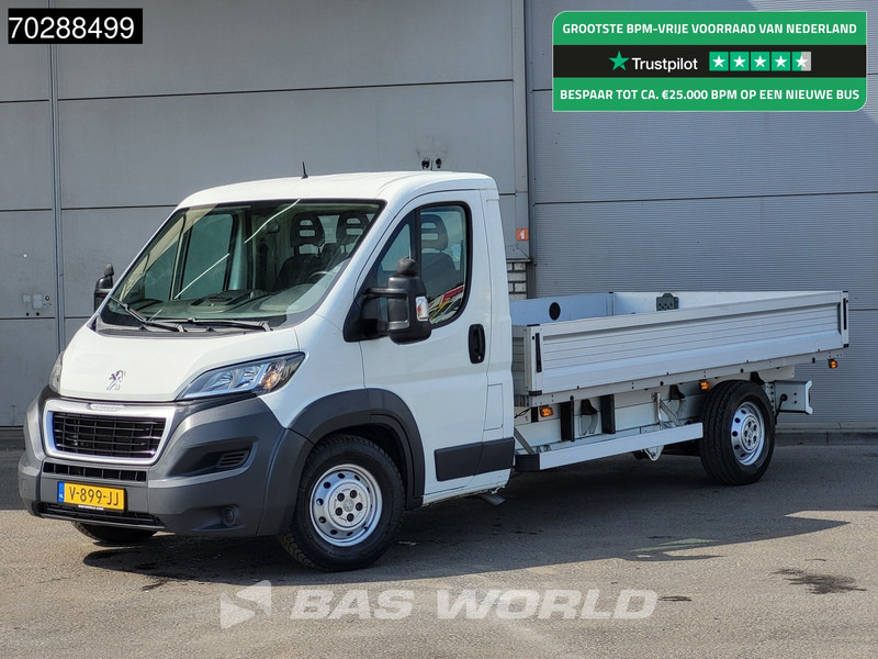 Peugeot Boxer 165PK Open Laadbak Luchtvering Trekhaak Navi Airco Euro6 Pritsche Pickup Open Box Airco Trekhaak - Autoutilitară cu platformă: Foto 1 Peugeot Boxer 165PK Open Laadbak Luchtvering Trekhaak Navi Airco Euro6 Pritsche Pickup Open Box Airco Trekhaak - Autoutilitară cu platformă: Foto 1