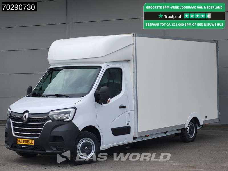 Renault Master 145PK Bakwagen Lowliner Achterdeuren Airco Cruise Euro6 Meubelbak Plancher Foodtruck Paardenwagen 17m3 Airco Cruise control - Autoutilitară box: Foto 1 Renault Master 145PK Bakwagen Lowliner Achterdeuren Airco Cruise Euro6 Meubelbak Plancher Foodtruck Paardenwagen 17m3 Airco Cruise control - Autoutilitară box: Foto 1
