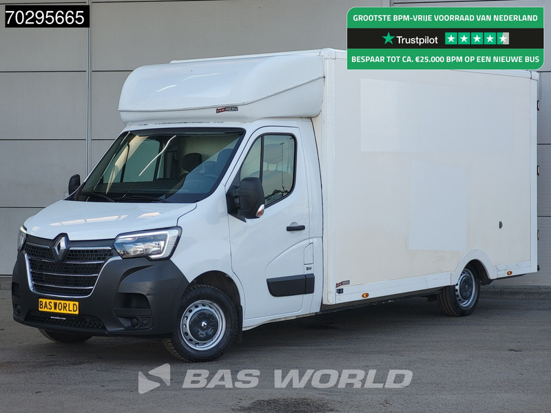 Renault Master 145PK Bakwagen Lowliner LED Airco Cruise Achterdeuren Meubelbak Koffer Airco Cruise control - Autoutilitară box: Foto 1 Renault Master 145PK Bakwagen Lowliner LED Airco Cruise Achterdeuren Meubelbak Koffer Airco Cruise control - Autoutilitară box: Foto 1